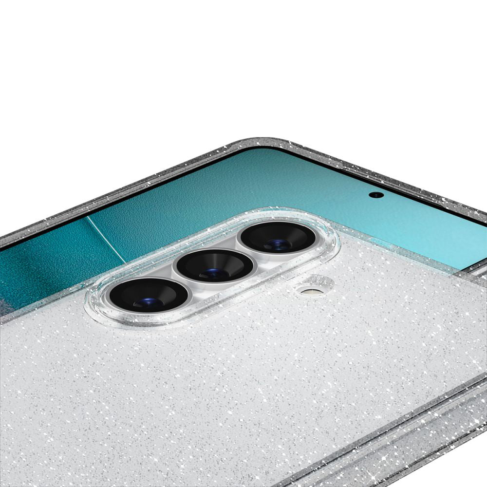 Husa de protectie Spigen Liquid Crystal Glitter (ACS10729) compatibil cu Samsung Galaxy S26, Crystal Quartz
