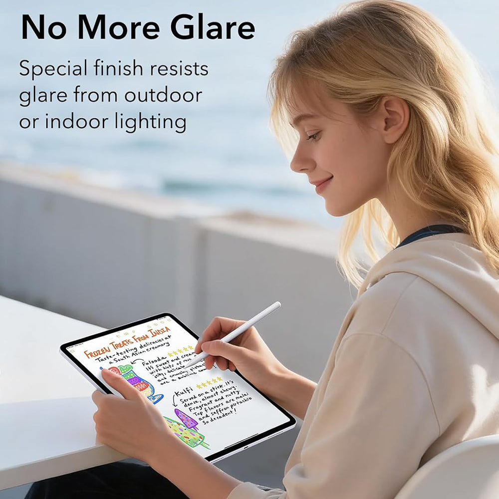 Husa de protectie tableta ESR Paper-Feel UltraFit Tray (set de 2) compatibil cu iPad Air 11 (2024) / Air 11 (2025) / Air 11 (2026), Transparent
