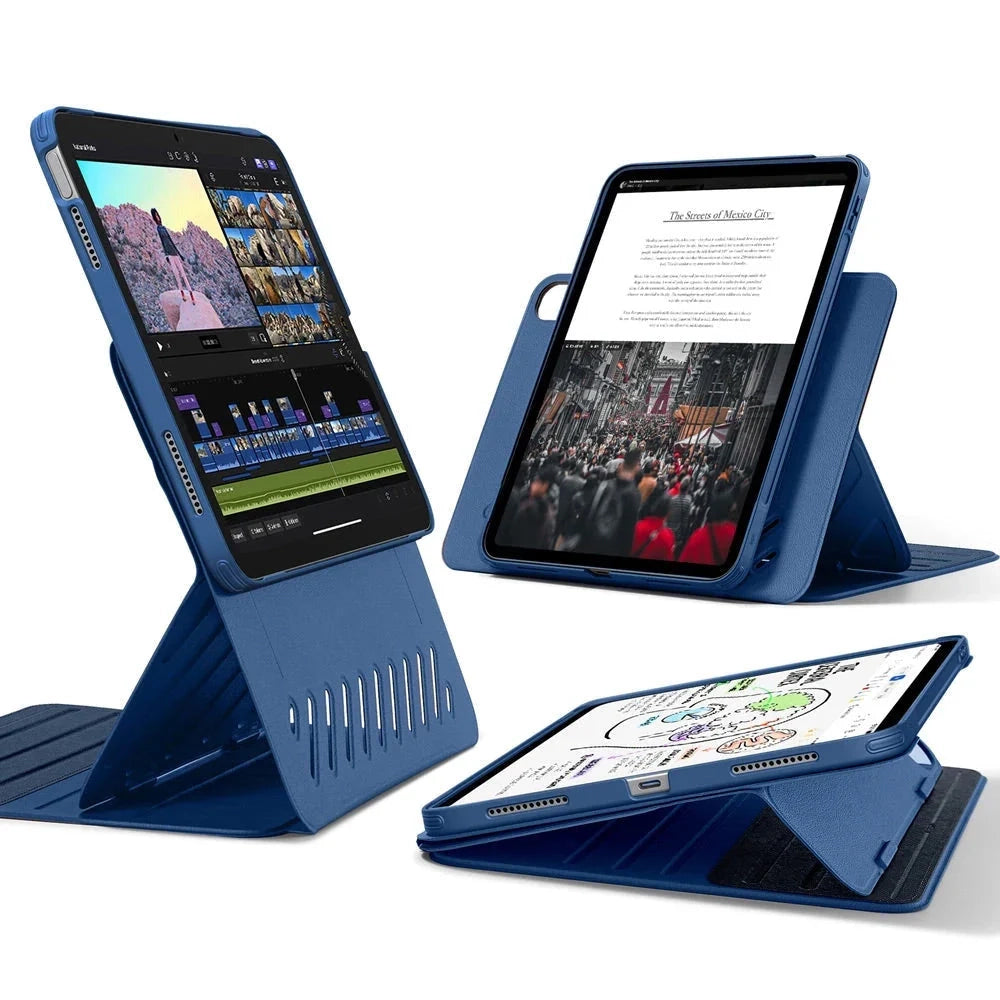 Husa de protectie tableta ESR Shift Magnetic compatibil cu iPad 10 (2022) 10.9 / 11 (2025) / 12 (2026), Albastru