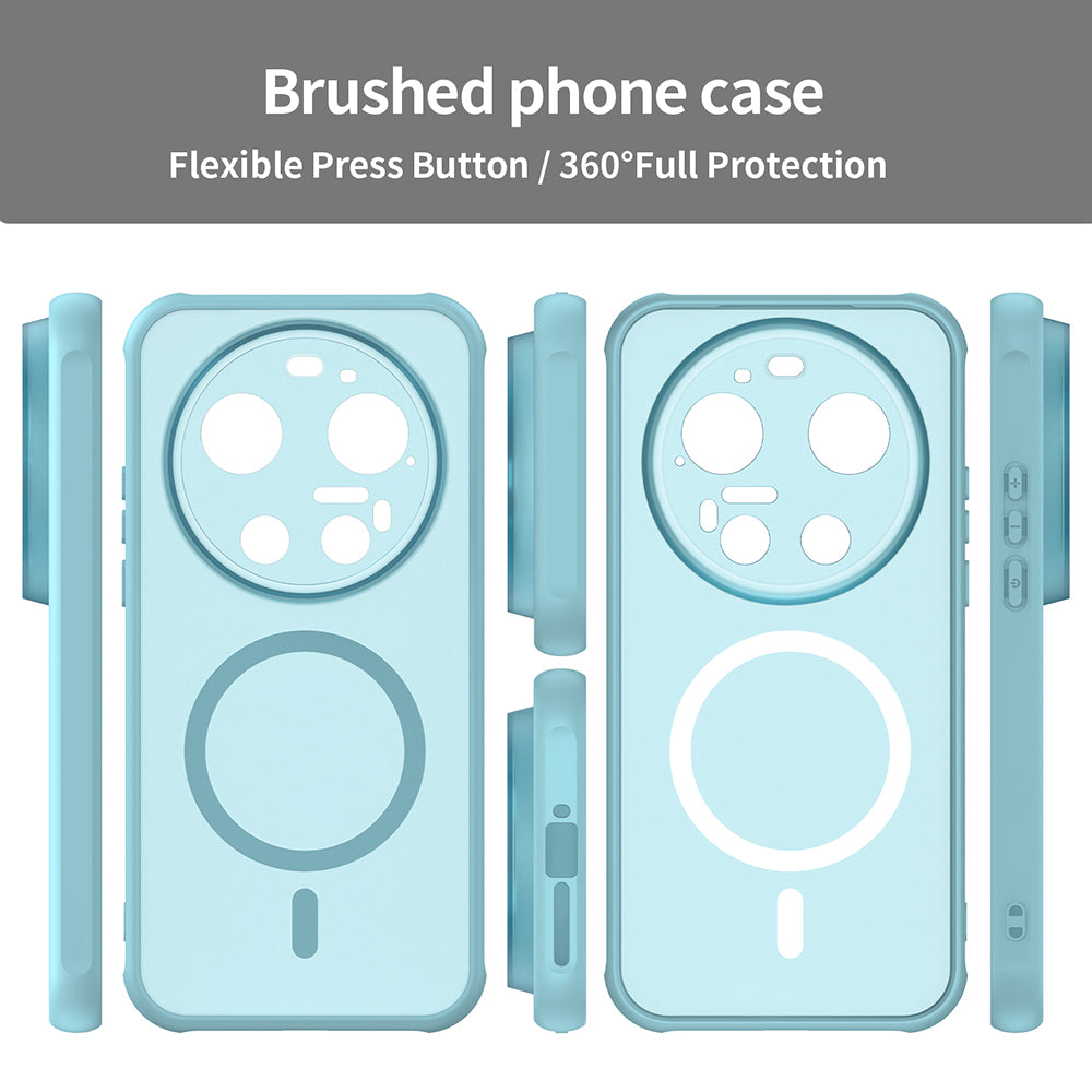 Husa de protectie Techsuit HaloFrost II MagSafe compatibil cu Xiaomi 17 Ultra, Verde Menta