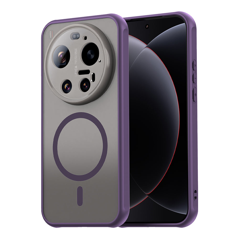 Husa de protectie Techsuit HaloFrost II MagSafe compatibil cu Xiaomi 17 Ultra, Mov