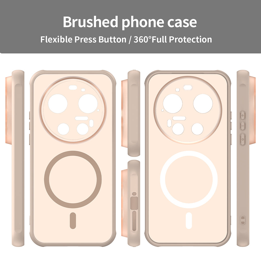 Husa de protectie Techsuit HaloFrost II MagSafe compatibil cu Xiaomi 17 Ultra, Auriu