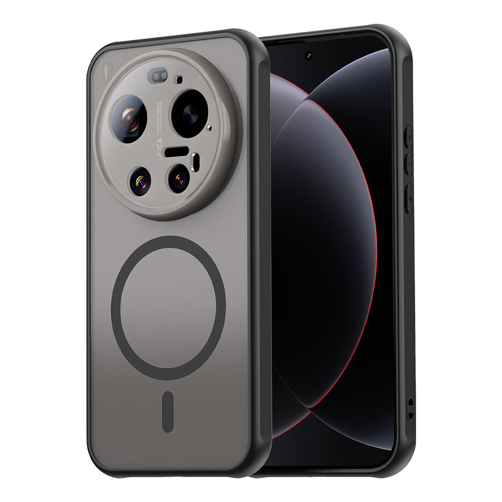 Husa de protectie Techsuit HaloFrost II MagSafe compatibil cu Xiaomi 17 Ultra, Negru