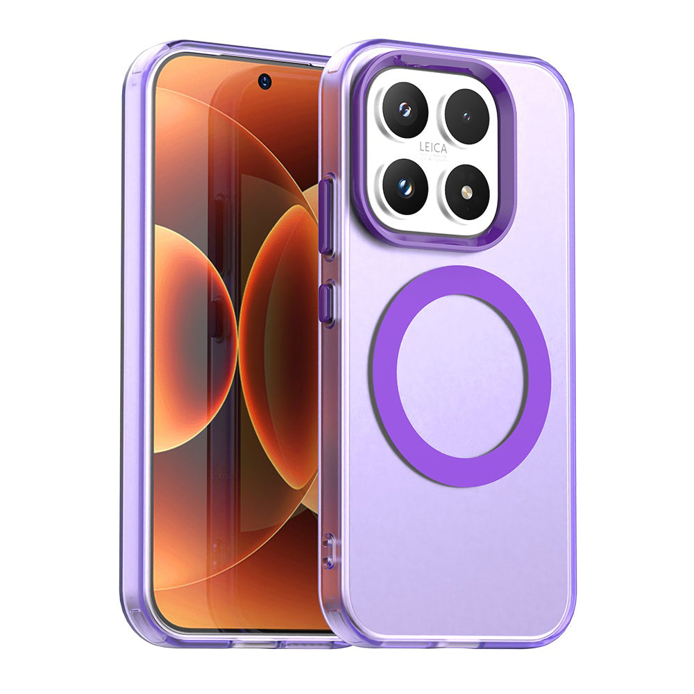 Husa de protectie Techsuit CandyCase MagSafe compatibil cu Xiaomi 17, Mov