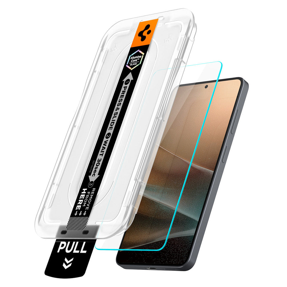 Spigen Folie de protectie Spigen (set de 2) Glas.tR EZ-FIT Pro (Anti-Reflection) (AGL11092) compatibil cu Samsung Galaxy