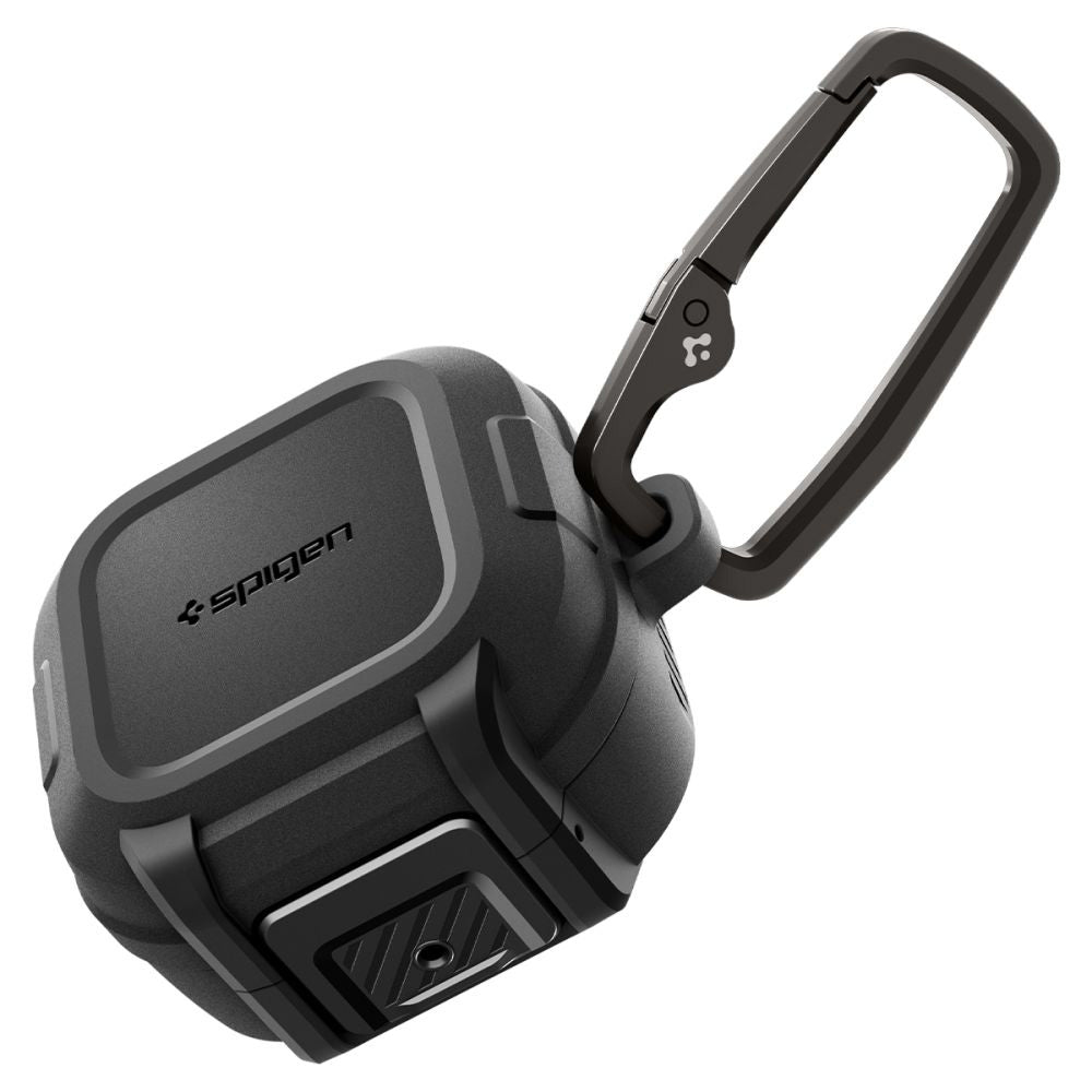 Casti Spigen Lock Fit (ACS11202), Samsung Galaxy Buds 4 / Buds 4 Pro, Negru Mat