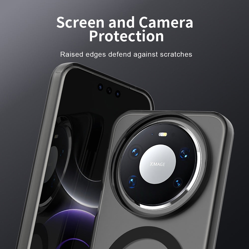 Husa de protectie Techsuit CandyCase MagSafe compatibil cu Huawei Mate 80 Pro, Negru