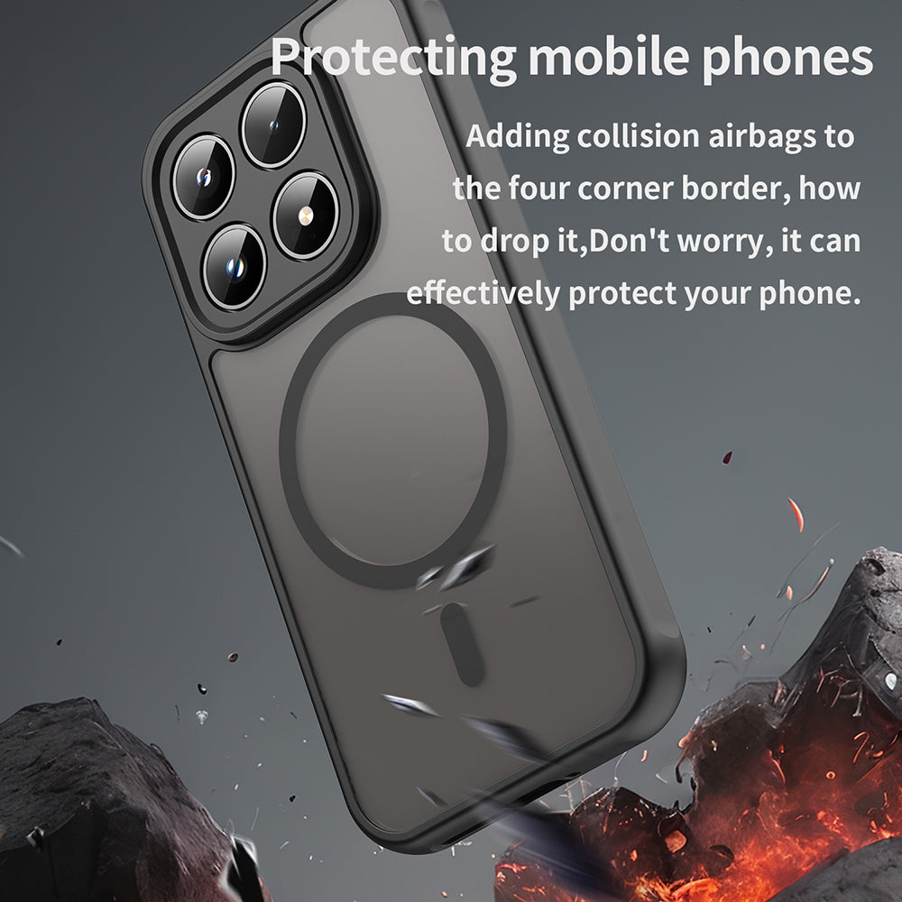 Husa de protectie Techsuit HaloFrost II MagSafe compatibil cu Honor Magic8 Lite, Negru