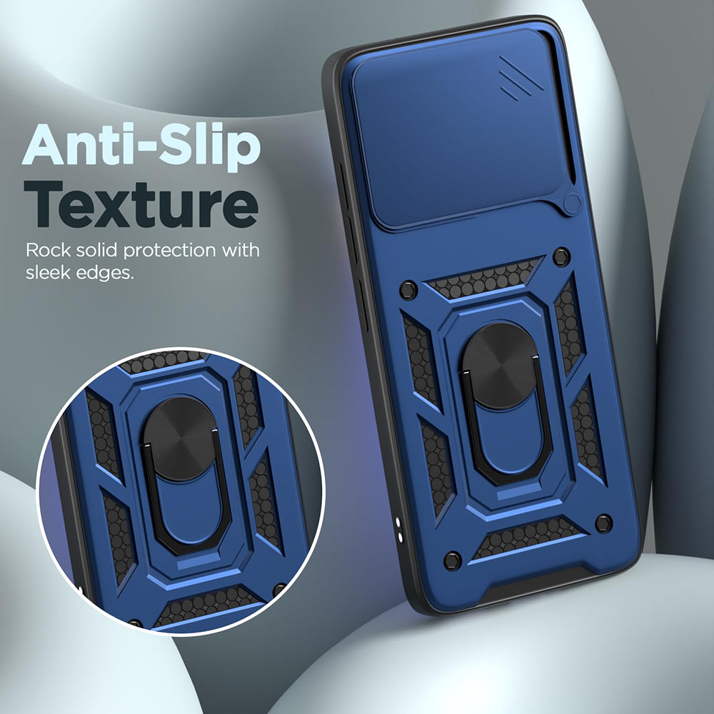 Husa de protectie Techsuit CamShield Series compatibil cu Realme 16 Pro, Albastru