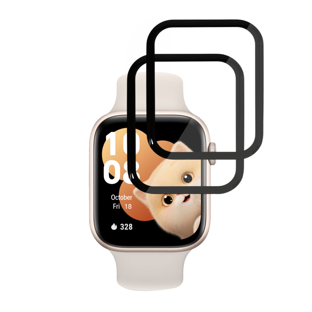 Accesoriu smartwatch Techsuit Nano Flex (set de 2) compatibil cu Honor Watch 5, Negru