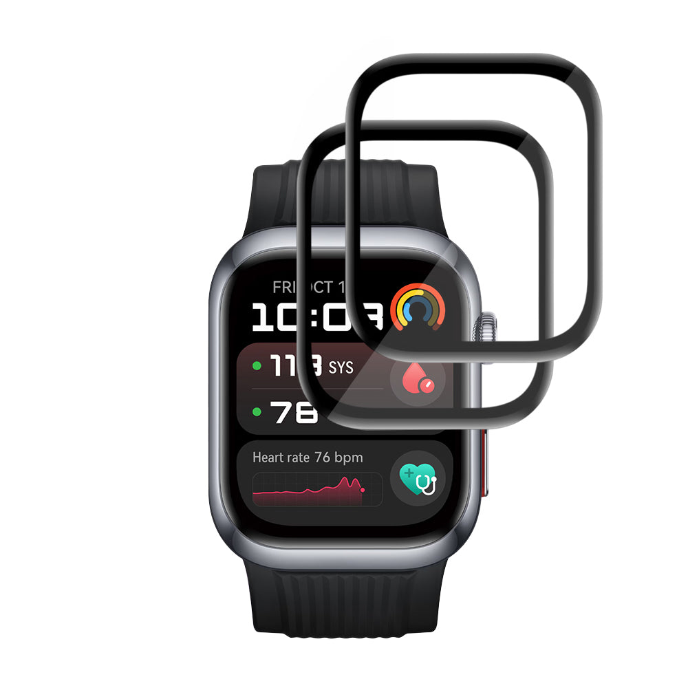 Accesoriu smartwatch Techsuit Nano Flex (set de 2) compatibil cu Huawei Watch D2, Negru