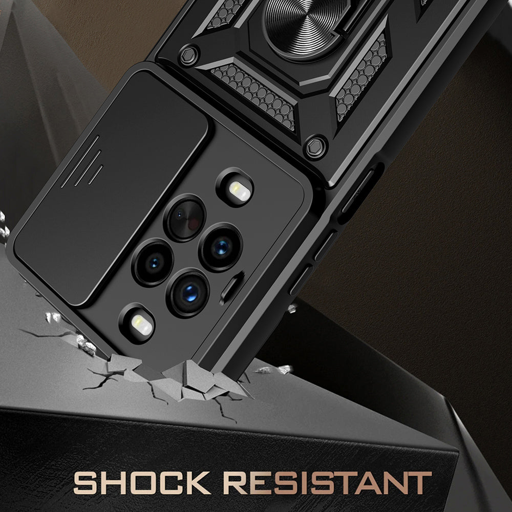 Husa de protectie Techsuit CamShield Series compatibil cu Huawei nova 14 Pro, Albastru