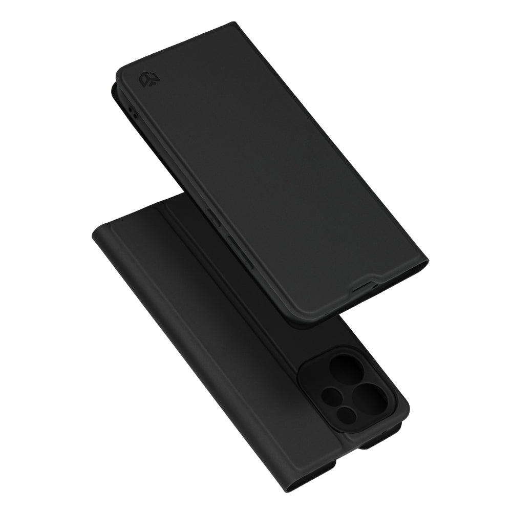 Husa de protectie Techsuit Magskin Book compatibil cu Oppo Reno15 F / Reno15 FS 5G, Negru