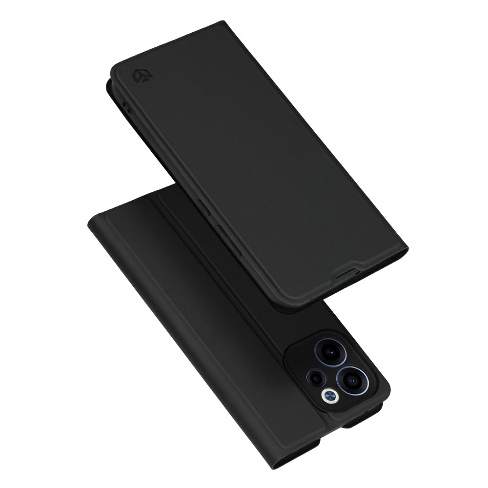 Husa de protectie Techsuit Magskin Book compatibil cu Oppo Reno15 F / Reno15 FS 5G, Negru