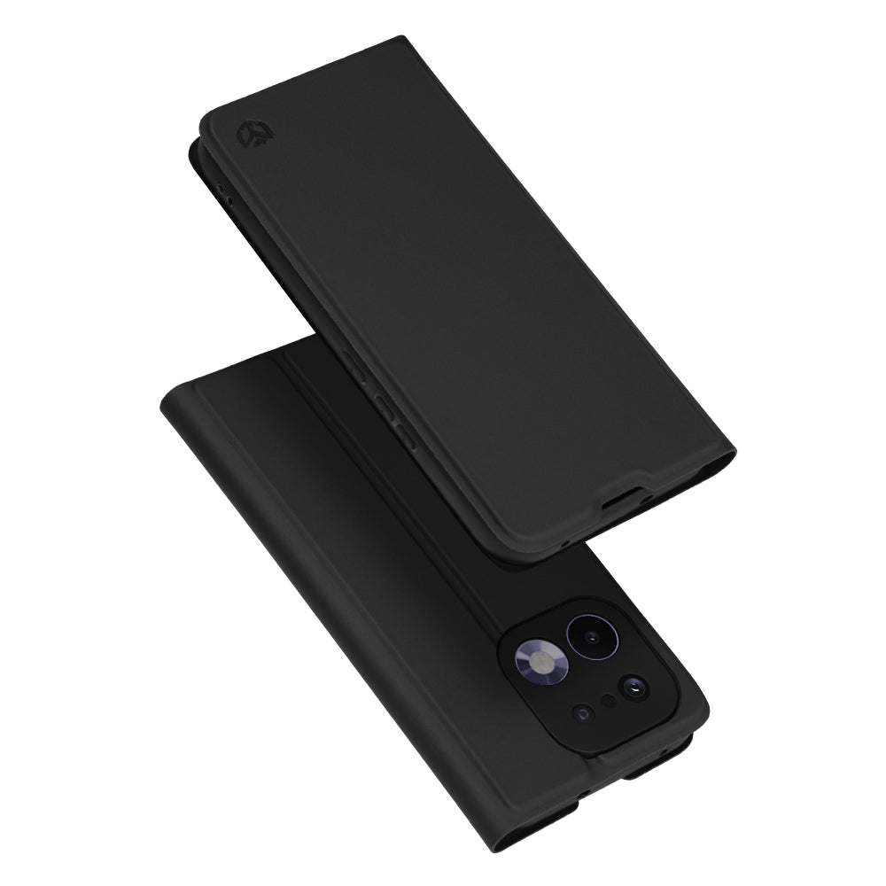 Husa de protectie Techsuit Magskin Book compatibil cu Realme 16 Pro, Negru