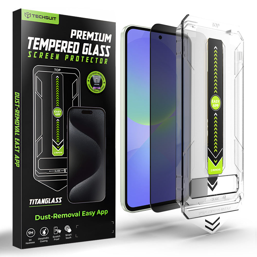 TechSuit Folie de protectie Techsuit TitanGlass CrystalHD compatibil cu Samsung Galaxy A36 5G / A37 5G, Privacy