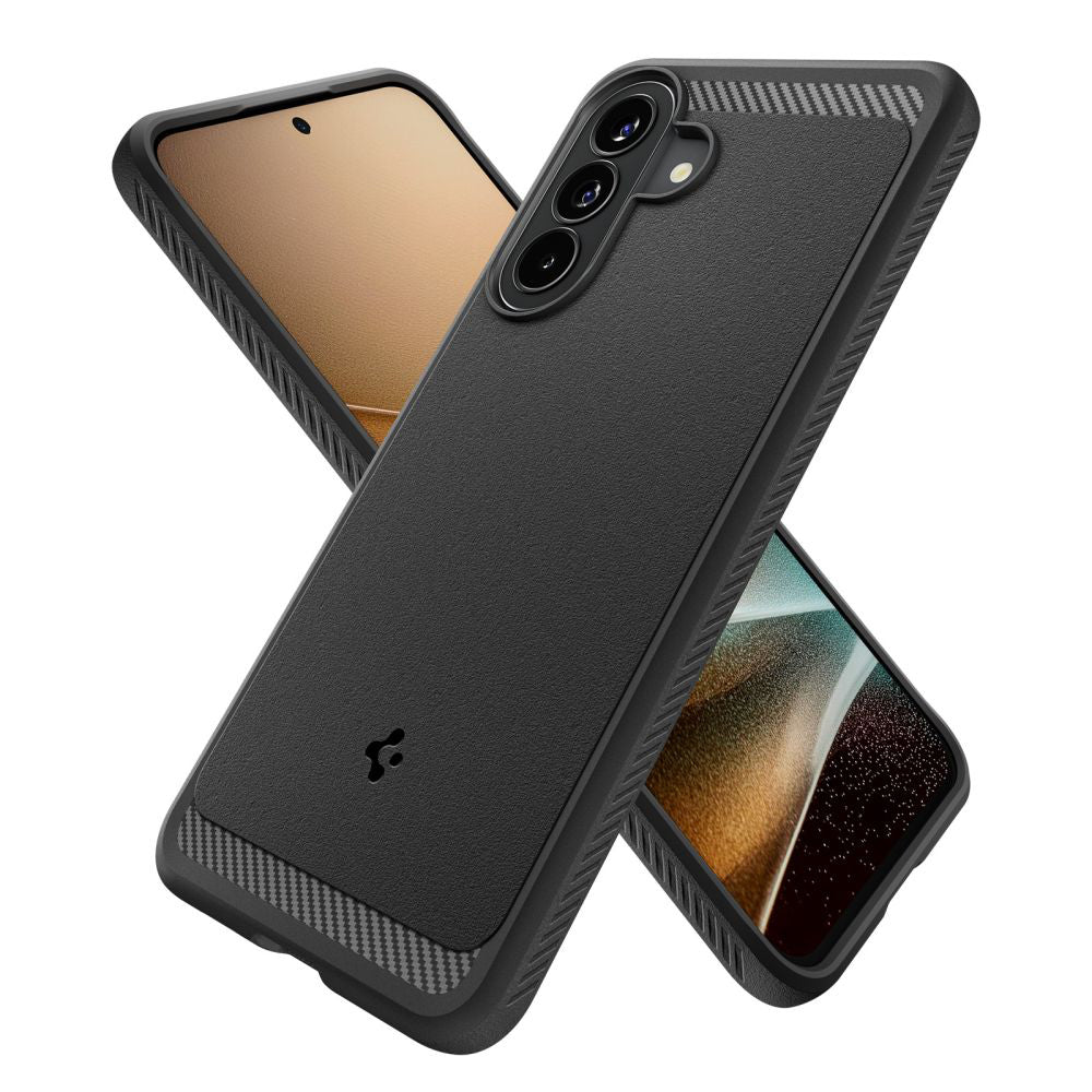 Husa de protectie Spigen Rugged Armor (ACS09794) compatibil cu Samsung Galaxy A57 5G, Negru