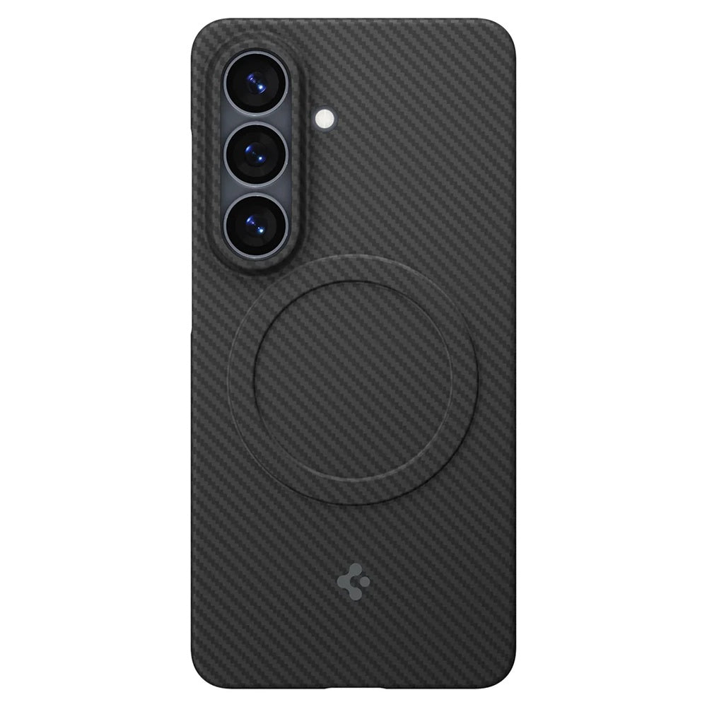 Husa de protectie Spigen Air Skin Aramid MagFit compatibil cu Samsung Galaxy S26 Plus, Negru