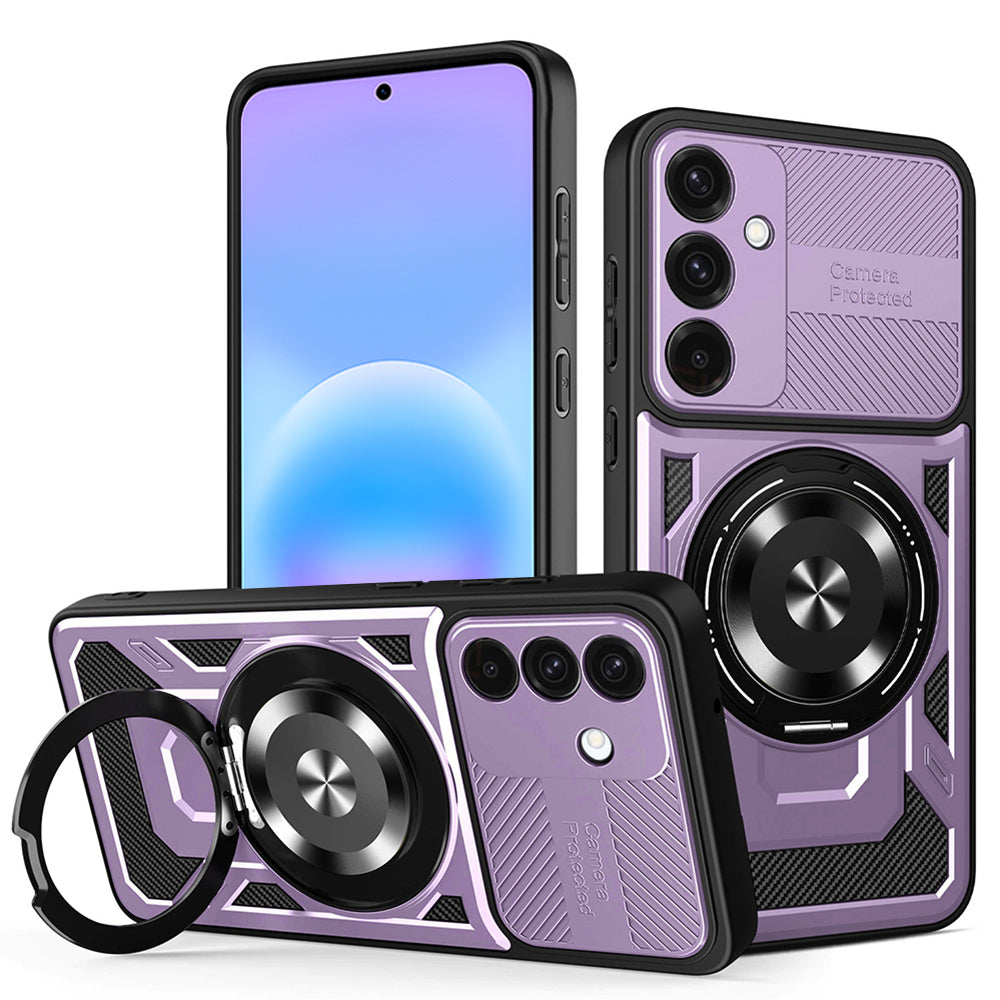 Husa de protectie Techsuit RuggedCam compatibil cu Samsung Galaxy A57 5G, Mov