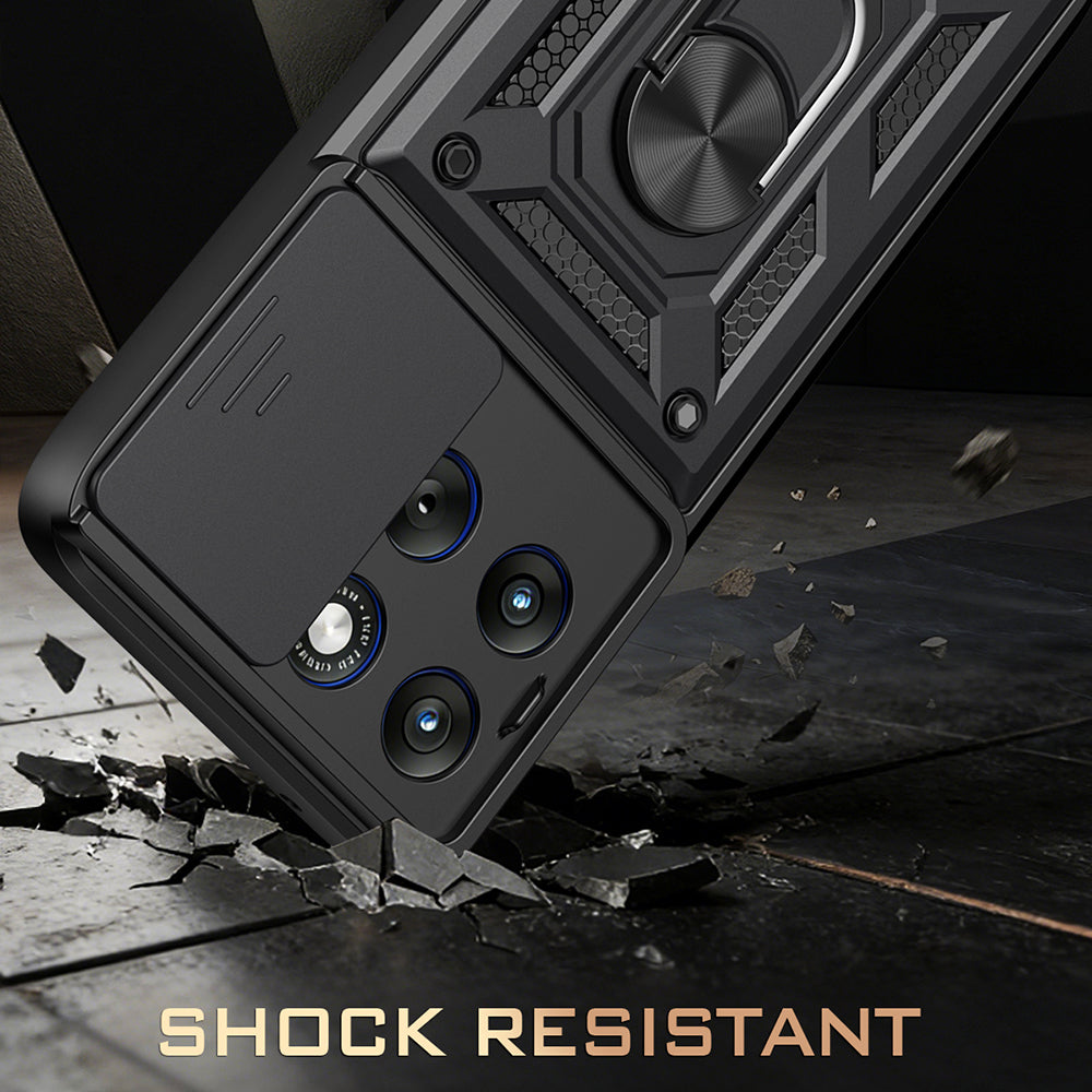 Husa de protectie Techsuit CamShield Series compatibil cu Motorola Edge 70 Fusion, Negru