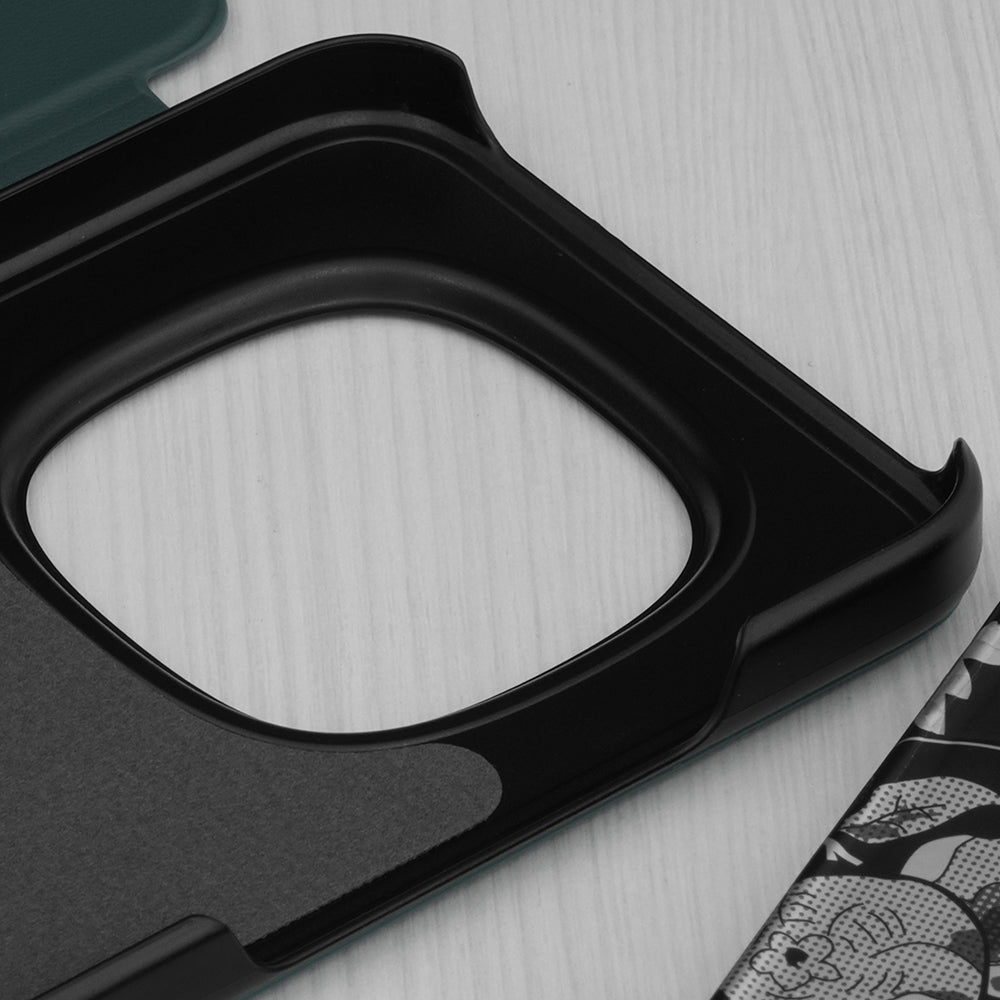 Husa de protectie Techsuit eFold Series compatibil cu Xiaomi Redmi Note 15 Pro 5G, Verde Inchis