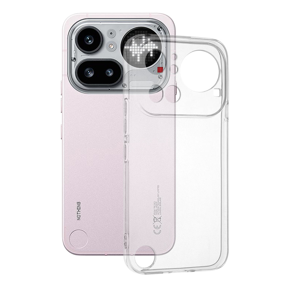 Husa de protectie Techsuit Clear Silicone compatibil cu Nothing Phone (4a) Pro, Transparent