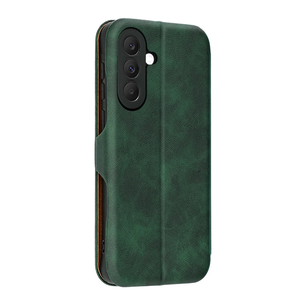 Husa de protectie Techsuit Safe Wallet Plus compatibil cu Samsung Galaxy A57 5G, Verde