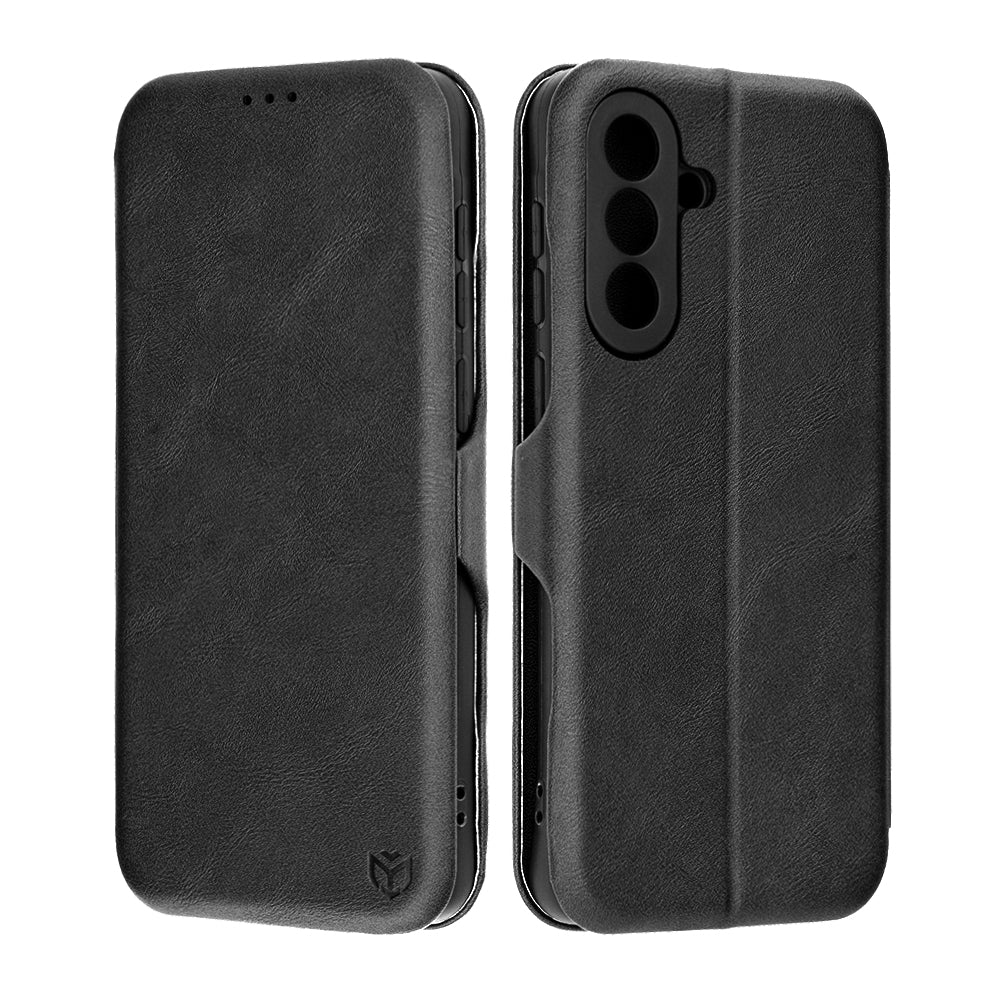 Husa de protectie Techsuit Safe Wallet Plus compatibil cu Samsung Galaxy A57 5G, Negru