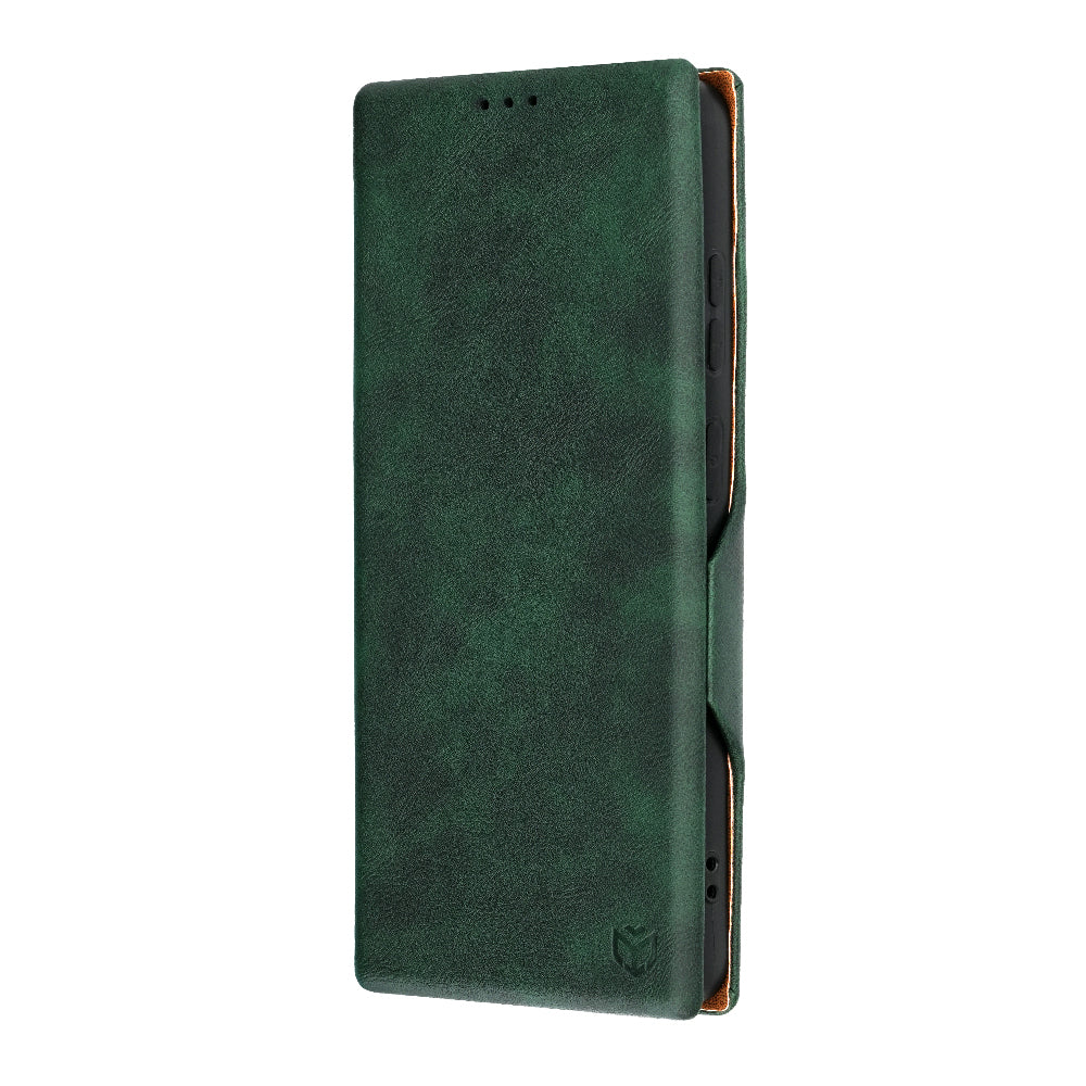 Husa de protectie Techsuit Safe Wallet Plus compatibil cu Samsung Galaxy S26 Ultra, Verde