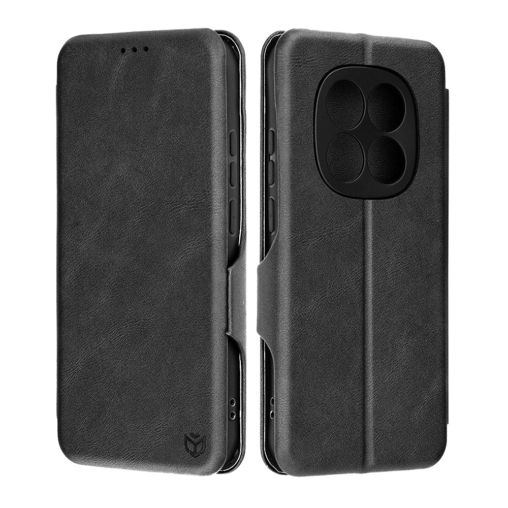 Husa de protectie Techsuit Safe Wallet Plus compatibil cu Xiaomi Redmi Note 15 Pro 5G, Negru