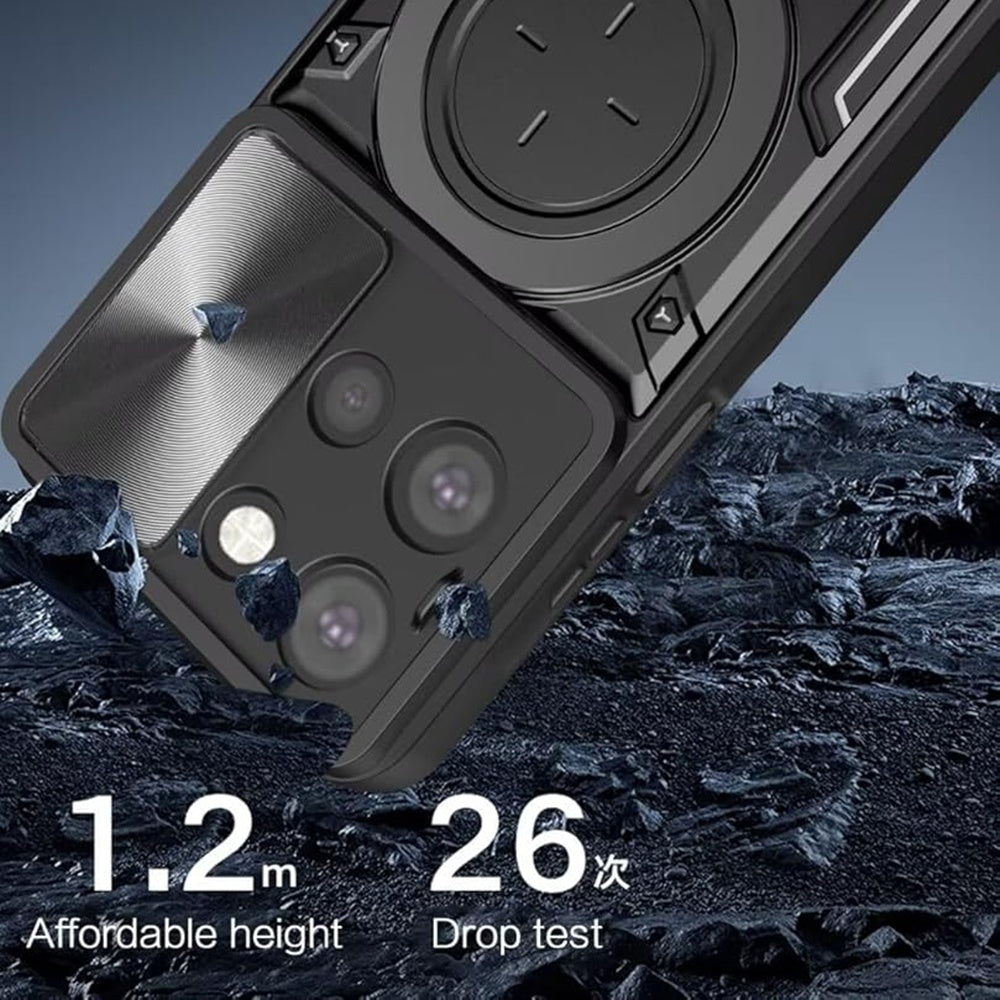 Husa de protectie Techsuit CamGuard Pro compatibil cu Motorola Edge 70 Fusion, Negru