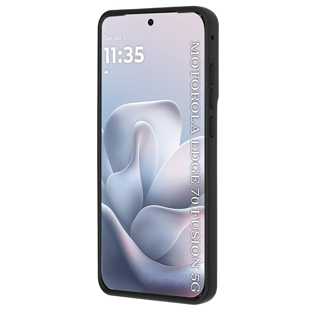 Husa de protectie Techsuit Glinth compatibil cu Motorola Edge 70 Fusion, Negru