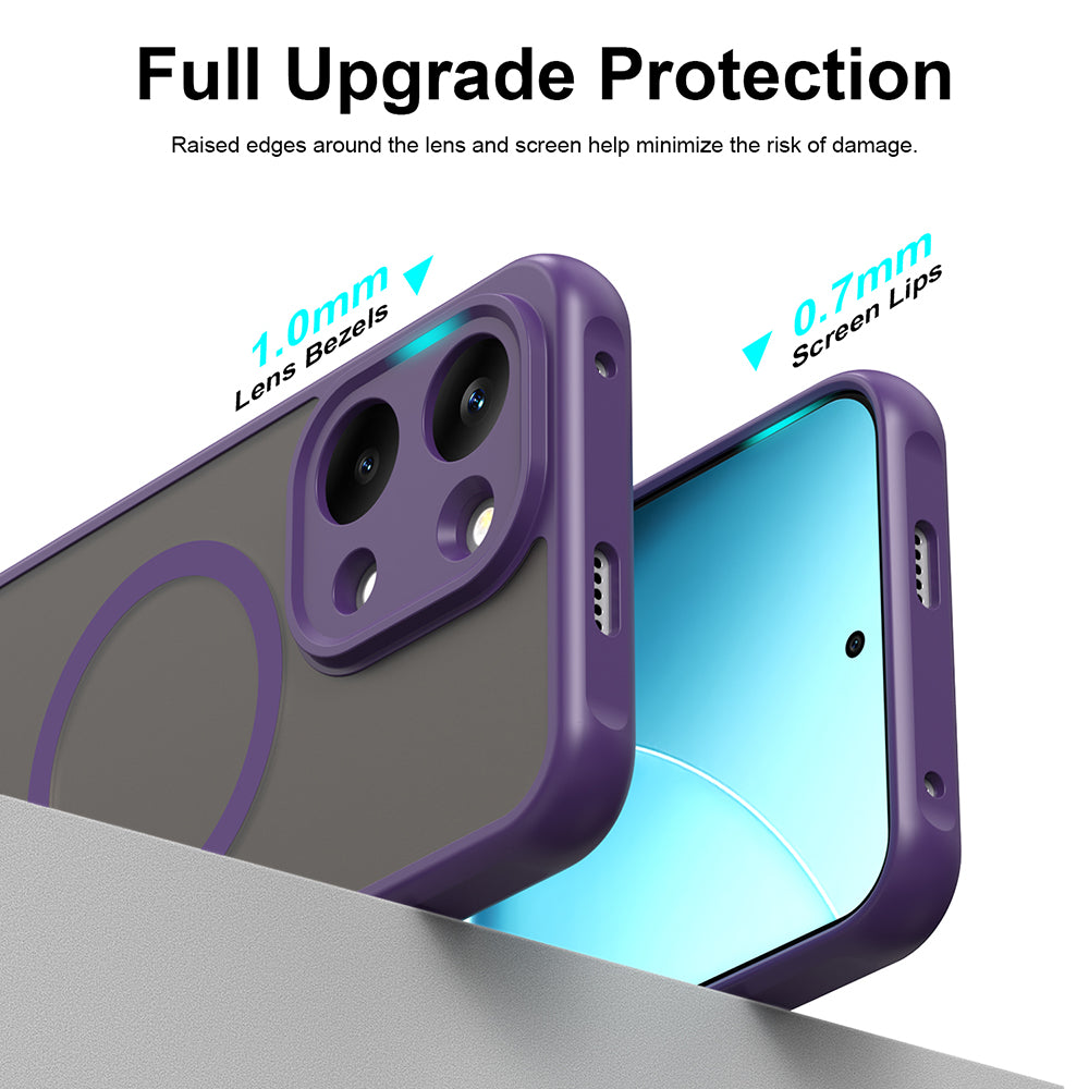 Husa pentru Xiaomi Poco X8 Pro Max - Techsuit HaloFrost II MagSafe - Purple
