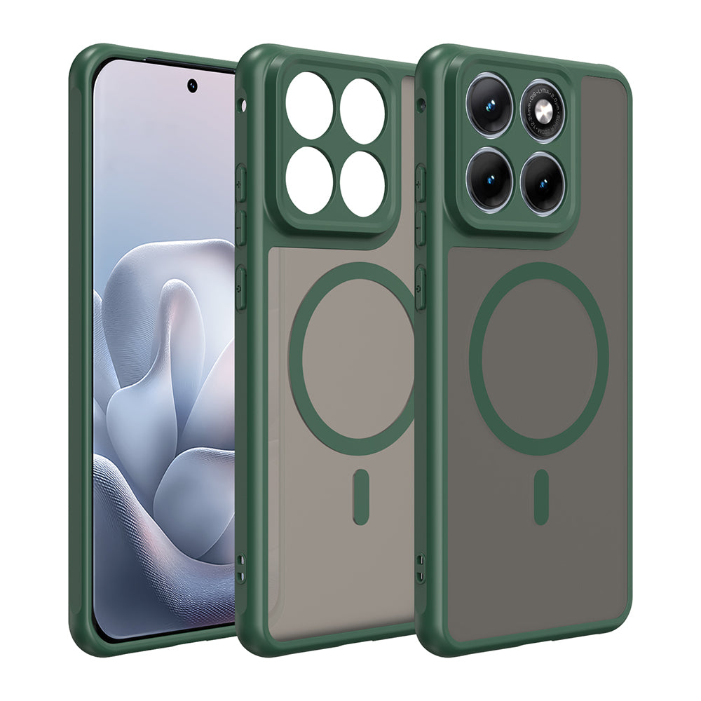 Husa pentru Motorola Edge 70 Fusion - Techsuit HaloFrost II MagSafe - Green