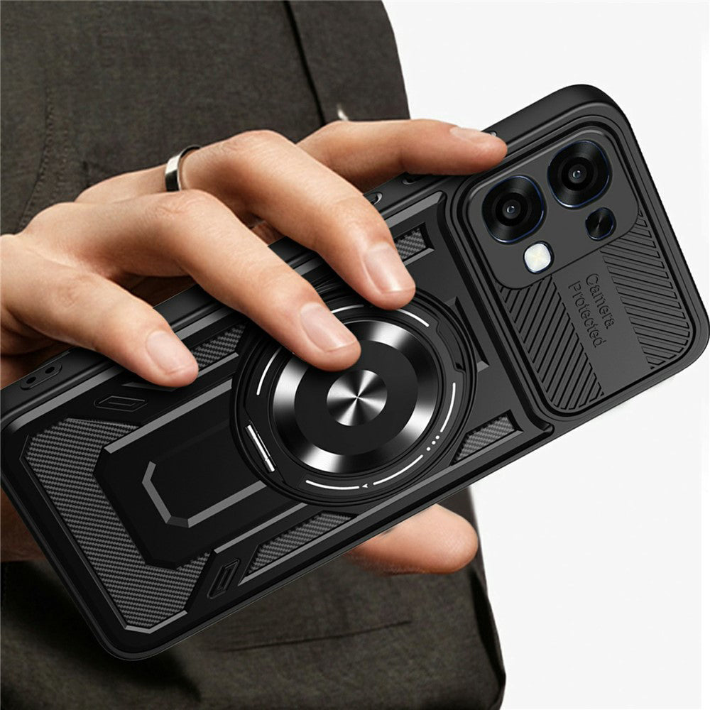 Husa pentru Oppo A6 Pro 4G / A6 Pro 5G - Techsuit RuggedCam - Purple
