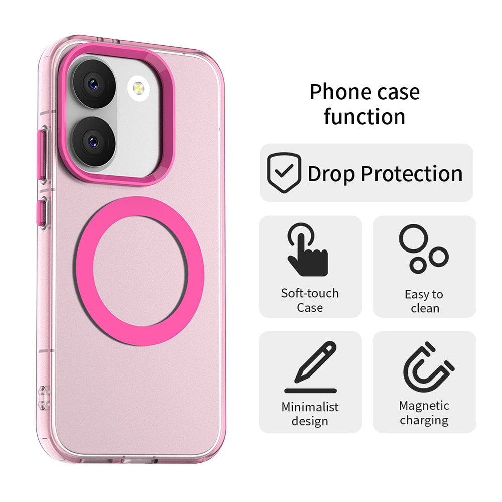 Husa pentru Xiaomi Poco X8 Pro - Techsuit CandyCase MagSafe - Pink