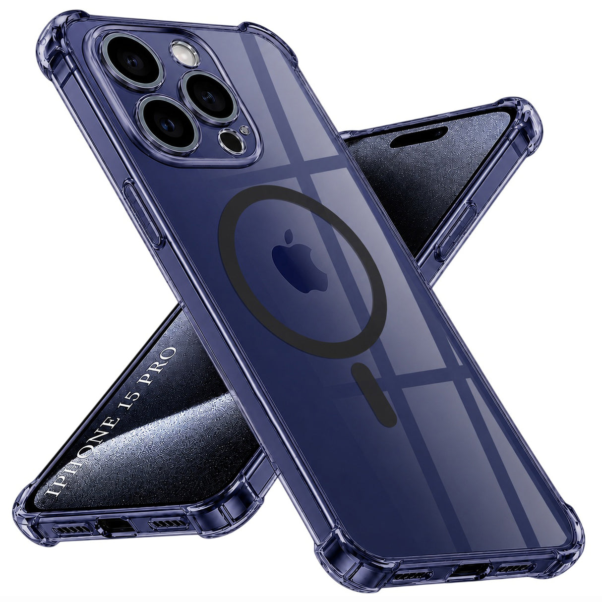 Husa de protectie Techsuit compatibil cu iPhone 15 Pro, Negru