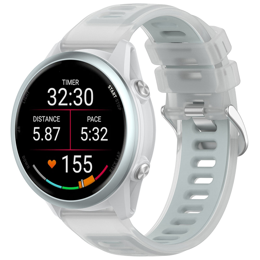 Curea smartwatch Techsuit compatibil cu Samsung Galaxy Watch / Watch 3 / Gear S3, Alb