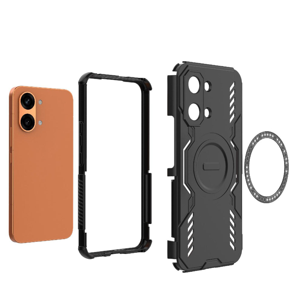 Husa de protectie Techsuit ArmorMag compatibil cu Xiaomi Poco X8 Pro Max, Negru