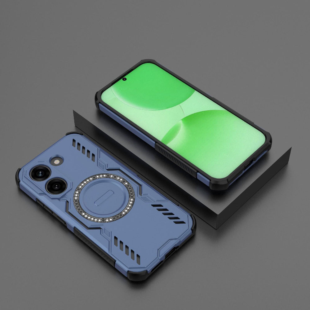 Husa de protectie Techsuit ArmorMag compatibil cu Xiaomi Poco X8 Pro, Albastru
