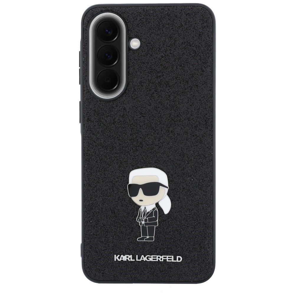 Husa de protectie Karl Lagerfeld Glitter compatibil cu Samsung Galaxy A57 5G, Kaki