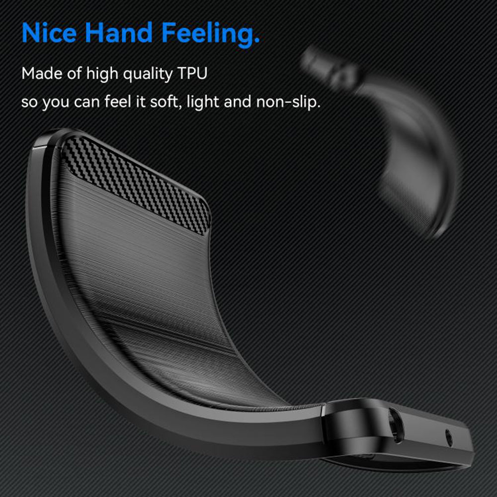 TechSuit Husa de protectie Techsuit Carbon Silicone compatibil cu Xiaomi Poco X8 Pro, Albastru – imagine 5