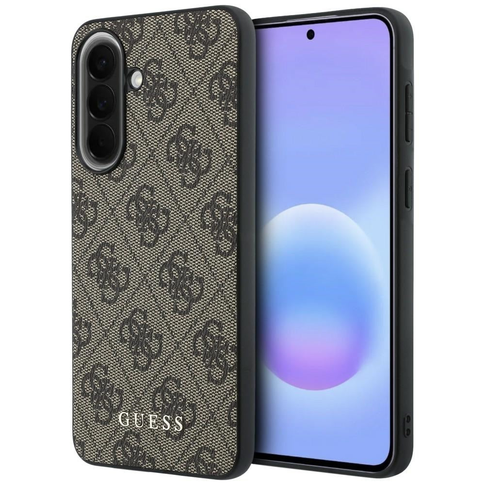 Husa de protectie Guess Hardcase 4G Classic compatibil cu Samsung Galaxy A37 5G, Maro