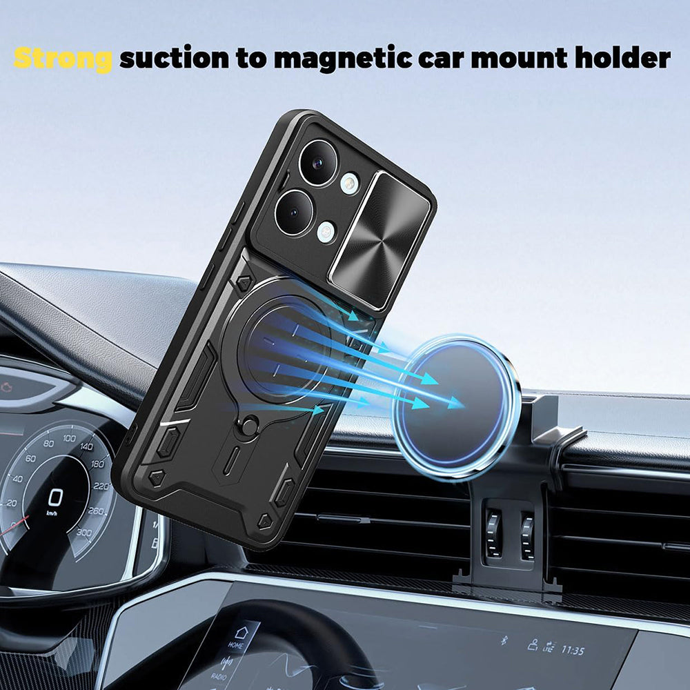 TechSuit Husa de protectie Techsuit CamGuard Pro compatibil cu Xiaomi Redmi A7 Pro 4G, Rosu – imagine 4