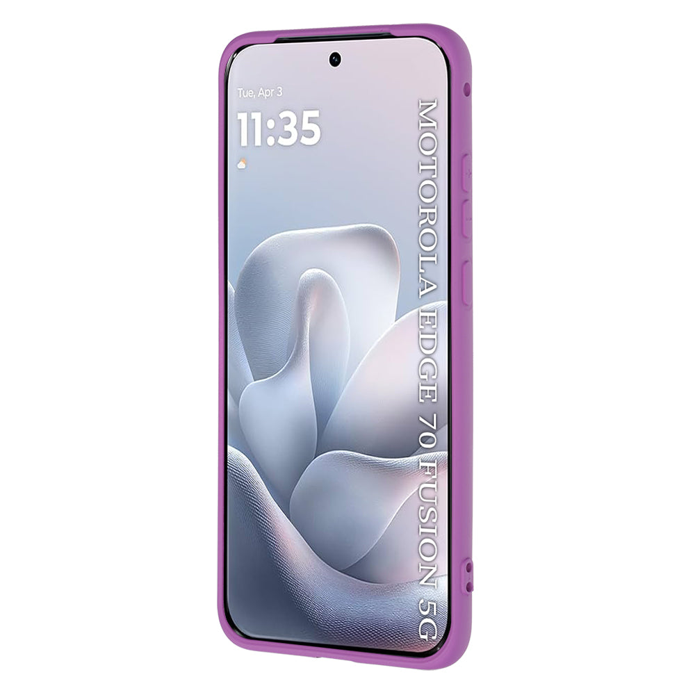 TechSuit Husa de protectie Techsuit SoftFlex compatibil cu Motorola Edge 70 Fusion, Mov – imagine 2