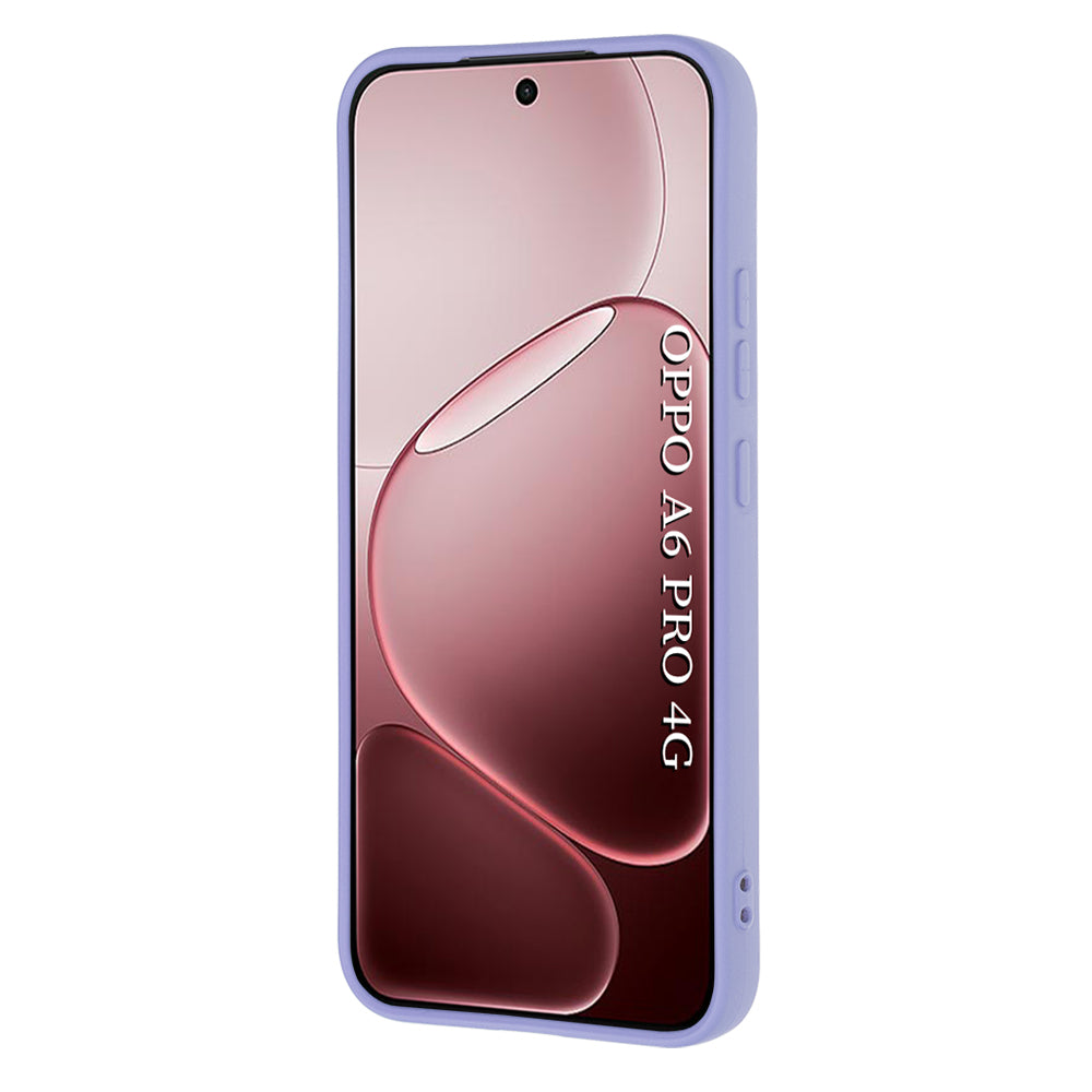 TechSuit Husa de protectie Techsuit SoftFlex compatibil cu Oppo A6 Pro 4G / A6 Pro 5G, Mov Deschis – imagine 2