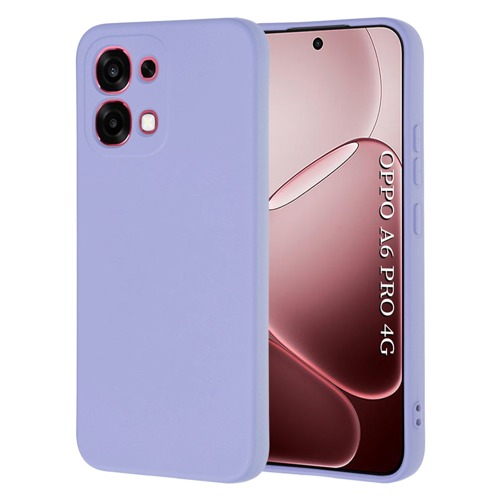 TechSuit Husa de protectie Techsuit SoftFlex compatibil cu Oppo A6 Pro 4G / A6 Pro 5G, Mov Deschis