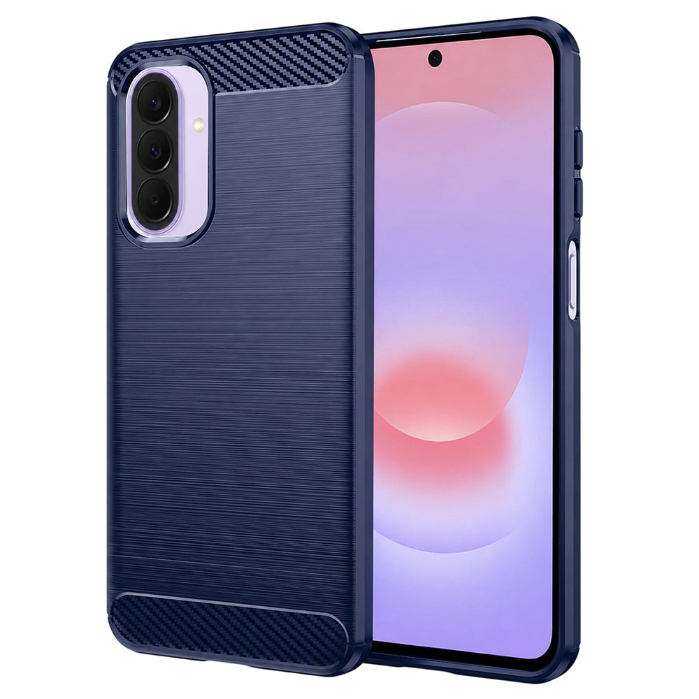 Husa de protectie Techsuit Carbon Silicone compatibil cu Samsung Galaxy A27 5G, Albastru