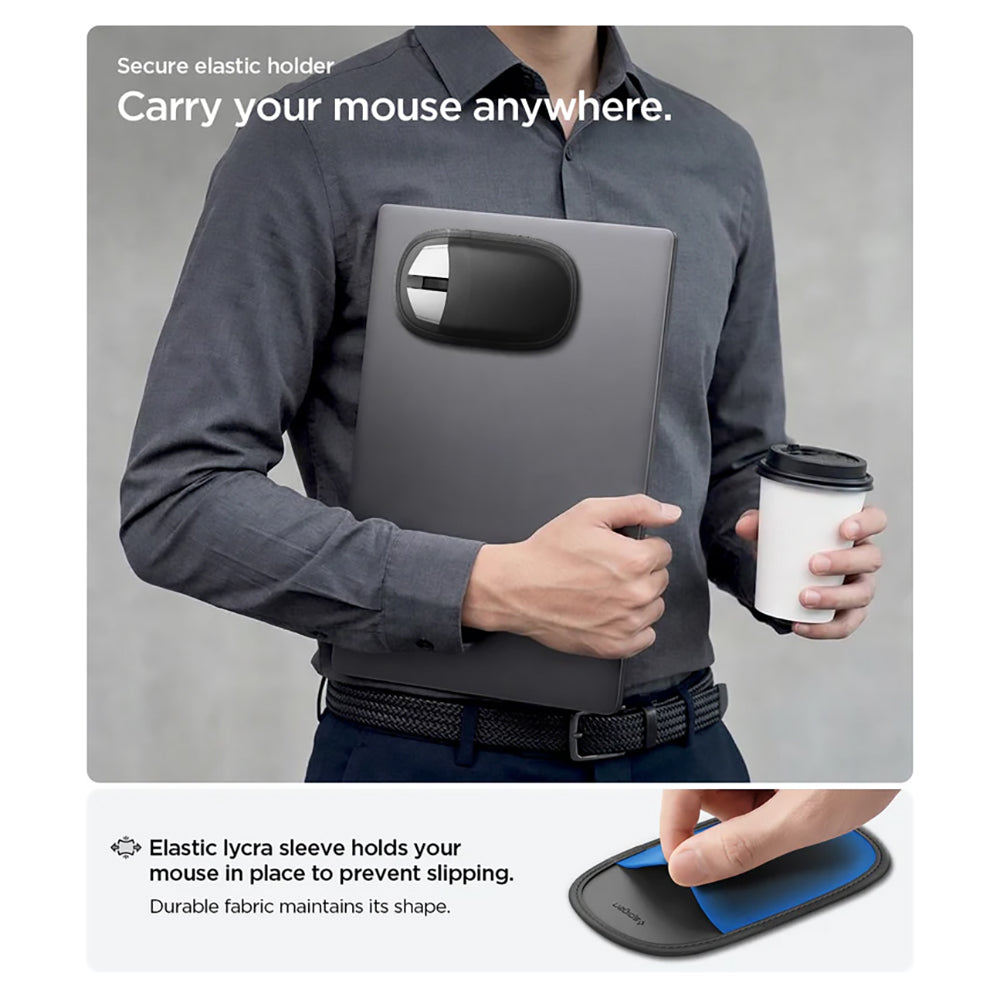 Husa pentru Mouse cu adeziv 3M - Spigen LD220 (APP11227) - Black