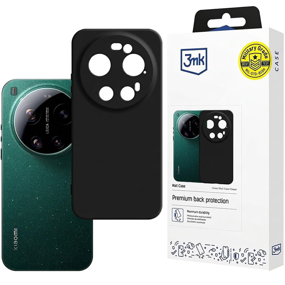 Husa pentru Xiaomi 17 Ultra - 3mk Matt Case - Black